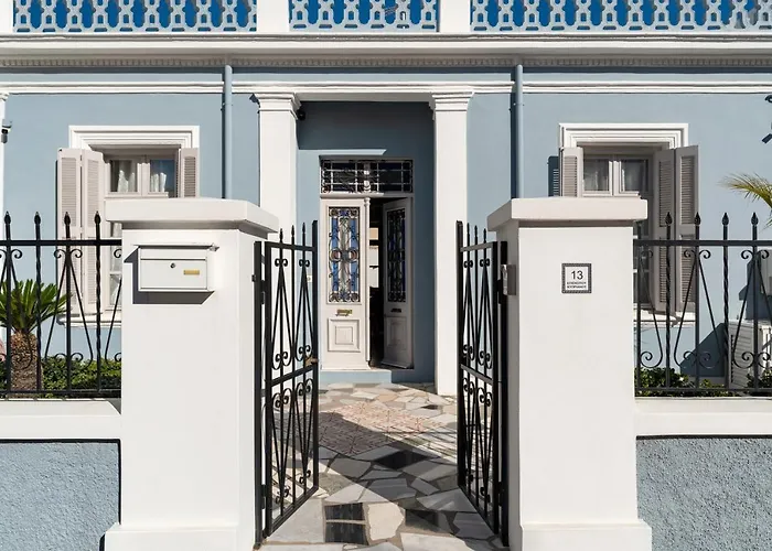 Beautiful Neoclassical House In Rhodes Town Rhodes City